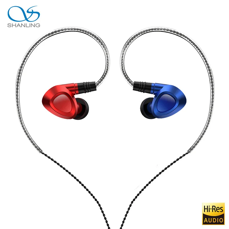 Наушники вкладыши ShanLing ME100 HiFi с динамическим драйвером и съемным музыкальным