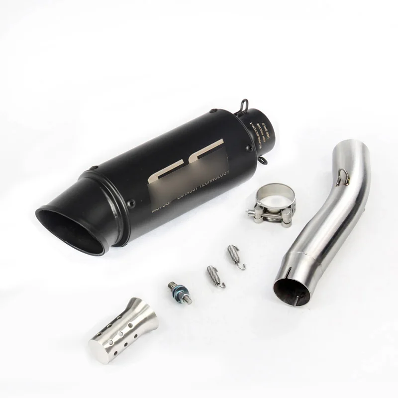 D GSXR 600 750 K8 K9 K10 мотоцикл выхлопной системный глушитель хвост Escape соединение трубы для Suzuki GSXR 600 750 2008-2010 - Цвет: D