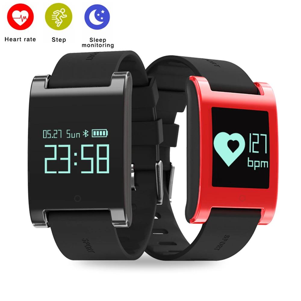 MISSGPAL DM68 Smartband кровяное давление монитор сердечного ритма браслет Смарт для