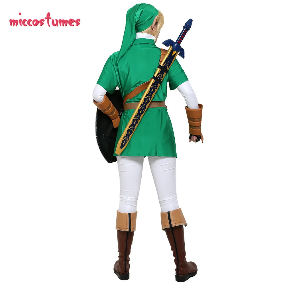 Окарина ссылка Косплей Костюм мужчины Хэллоуин наряд|Игровые костюмы| |