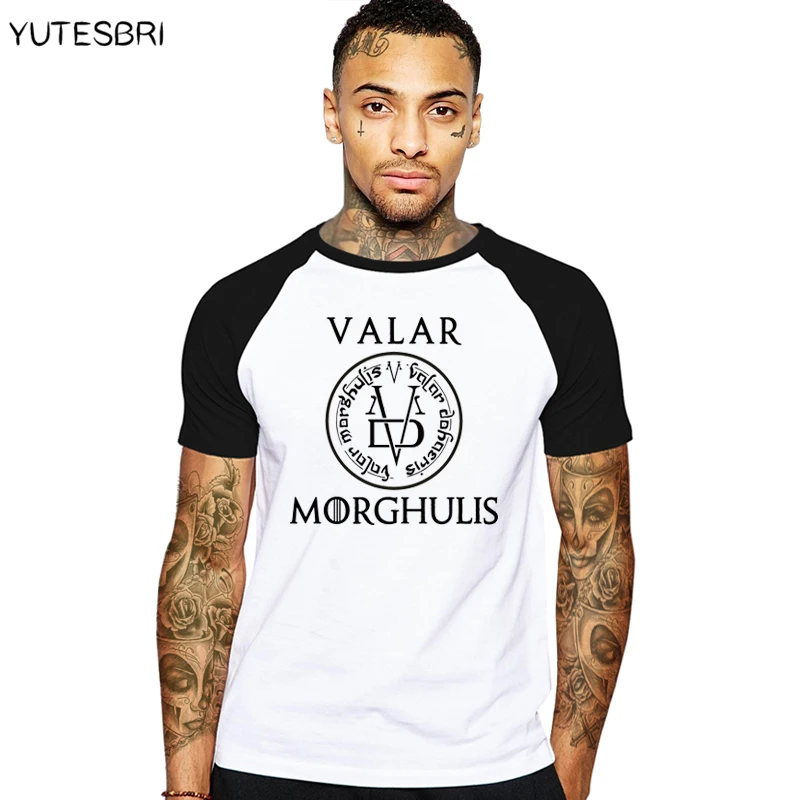 Мужская брендовая одежда Игра престолов с буквенным логотипом дизайнерская