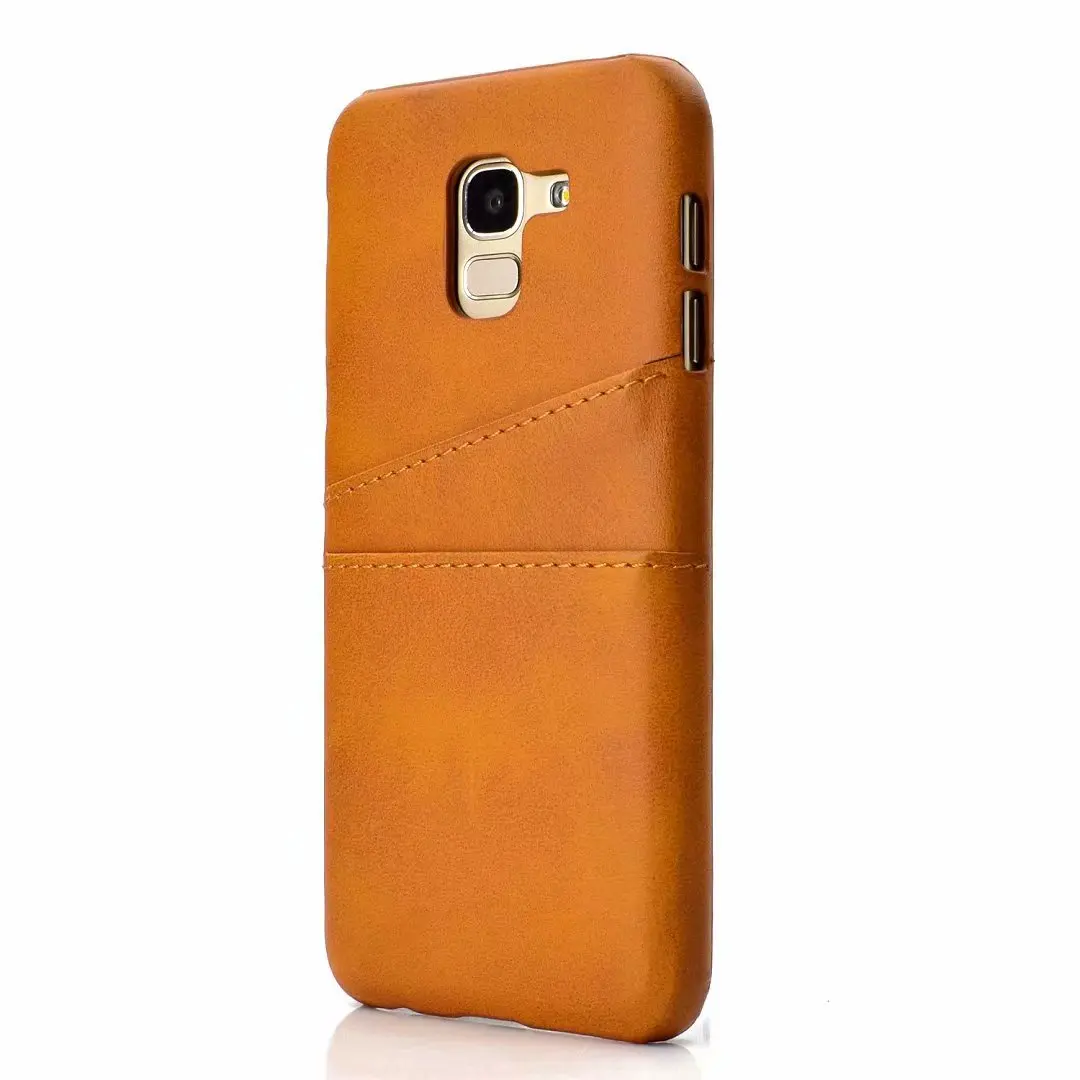 For Samsung Galaxy J8 2018 Credit Card Case Vintage PU Leather Wallet J6 S10 Lite S9 S8 A5 A6 A7 A8 Slots Cover Fundas |