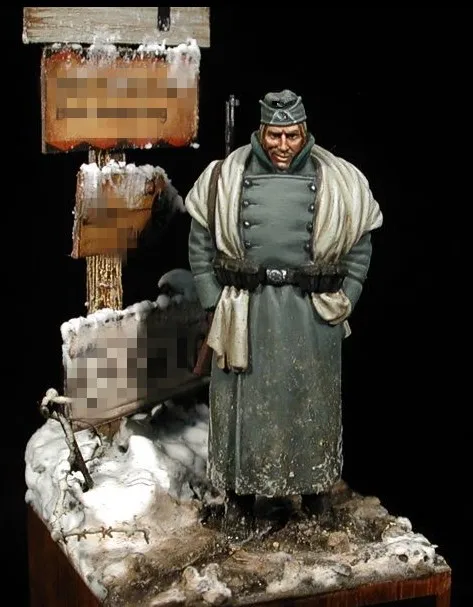 1/35 модельная фигурка из смолы разобранный Неокрашенный набор 931 (без