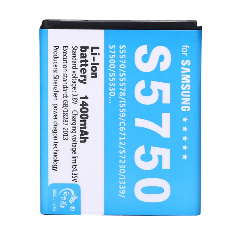 1400 мАч DLL EB494353VU батарея для Samsung Galaxy Mini S5750 S5570 s5250 S7230/E S5330 C6712 S5578 I559 I339 | Мобильные