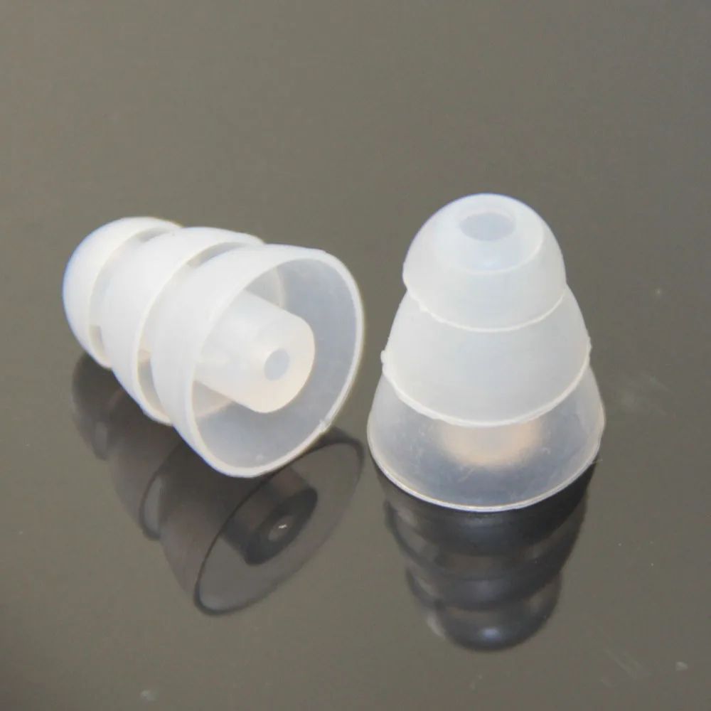 Poyatu тройные фланцевые наушники для Shure Se215 SE535 SE315 420 425 Westone Внутриканальные