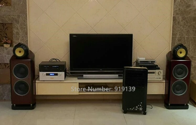 Hifi 2 акустический деревянный динамик двойной 10 дюймов бас Woffer драйвер 6,5 дюймов СЧ 3 способа аудио кроссовер театральная звуковая система