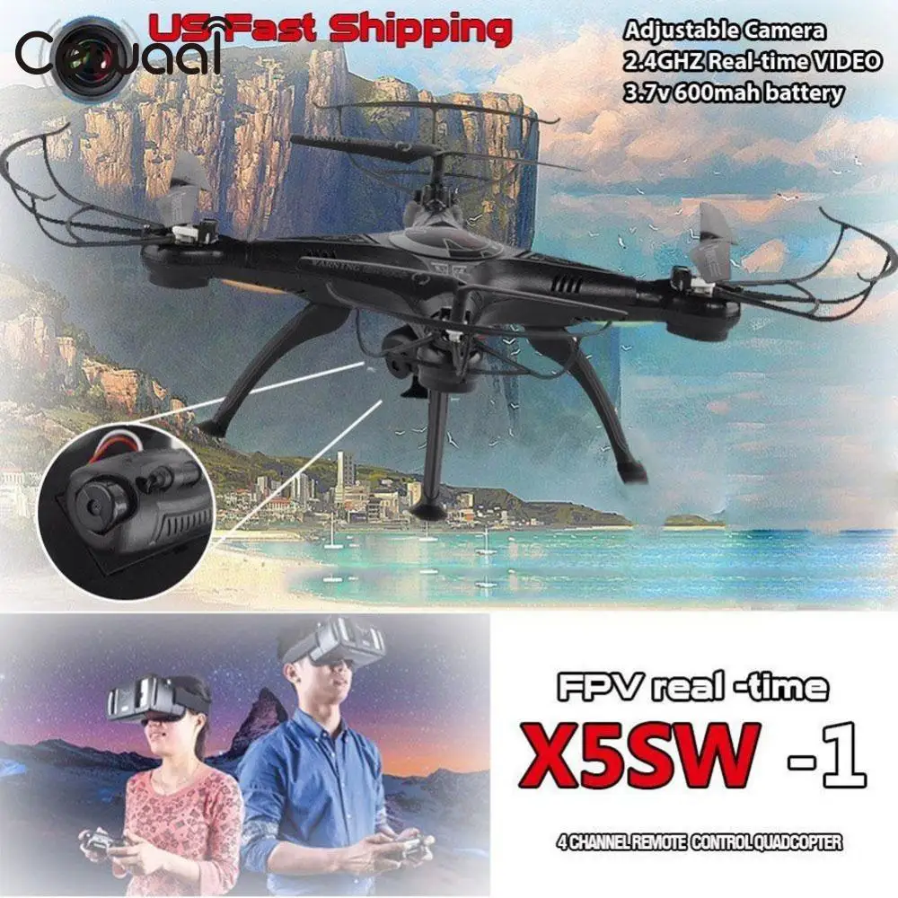 Phoota FPV Квадрокоптер 4 оси WIFI камеры беспроводной видео Дрон 2 ГГц RC RTF проводник
