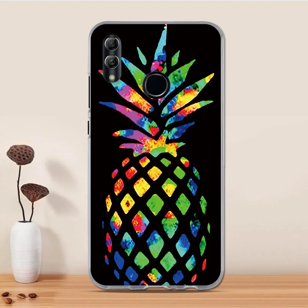 24 Чехол для huawei Honor 10 Lite, силиконовый чехол, ТПУ, чехол для huawei P Smart 8C 8X Max View 20 10 Note 10, чехол - Цвет: 24