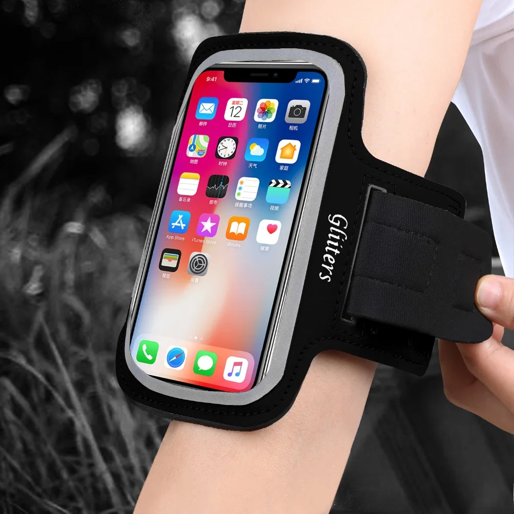 Для samsung Galaxy S5 случая Armband спорта Запуск чехол для телефона i9600 G900F пота повязки