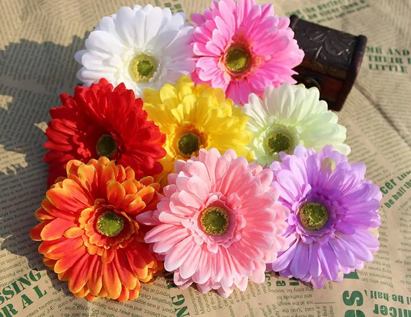 (Белый цвет красный желтый оранжевый) искусственных цветов высота каблука 10 см