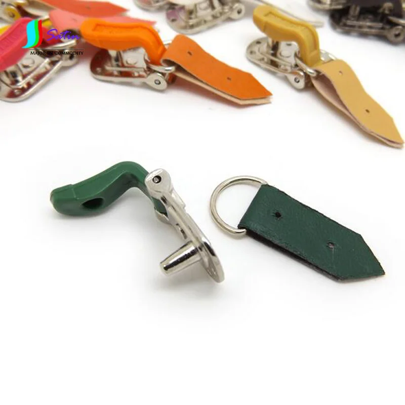 Цветная невидимая металлическая/кожаная незастегивающаяся лента для крепления