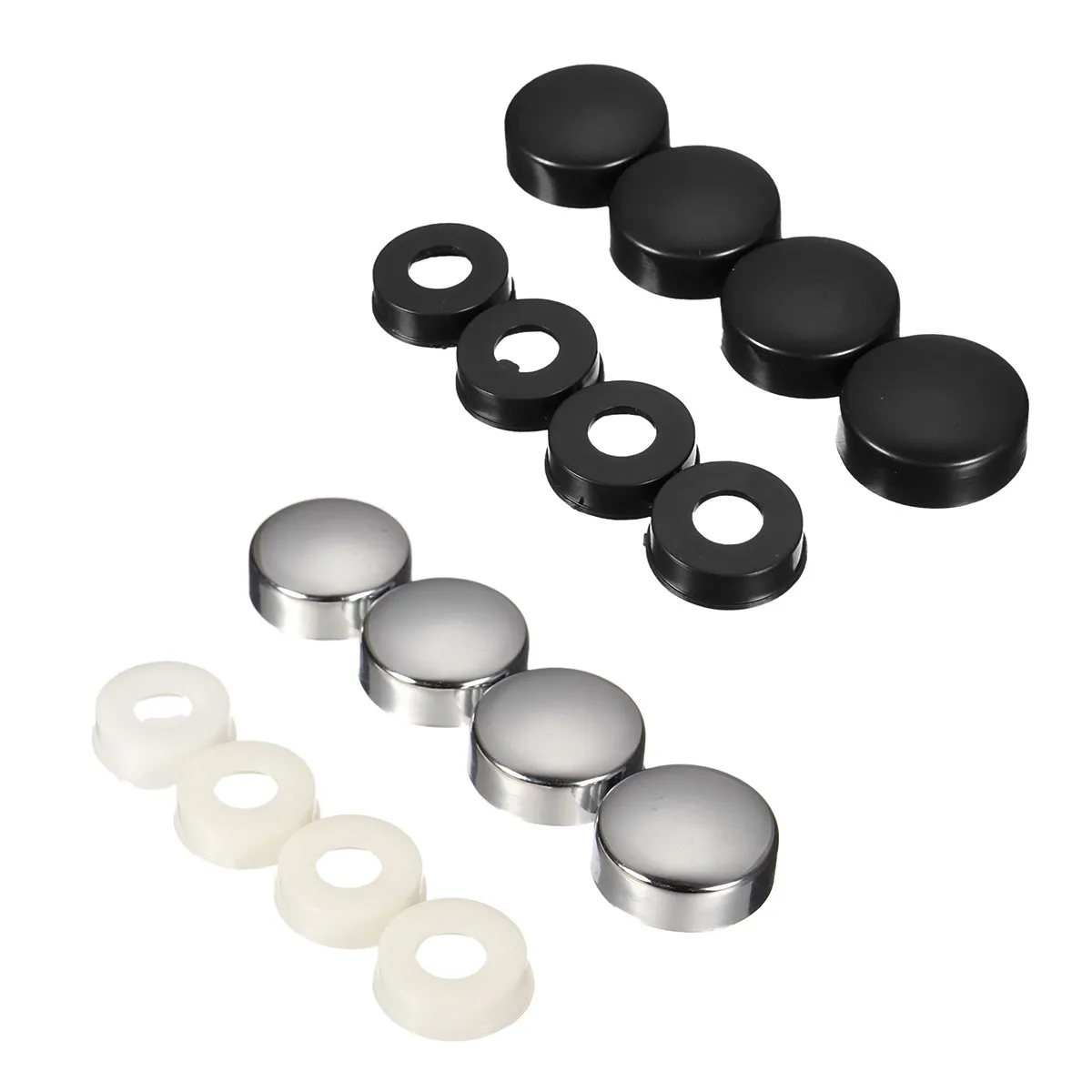 4 шт. ABS колпачок для гайки и винта + набор крышек болтов универсальный автомобиля