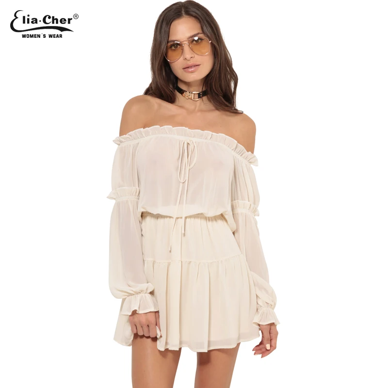 Платье женское шифоновое с воротником лодочкой 8985|ladies dresses|women dresschiffon dress |