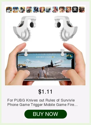 W11+ PUGB мобильный игровой контроллер Free Fire PUBG мобильный Джойстик Геймпад металлический L1 R1 Кнопка для iPhone игровой коврик Android