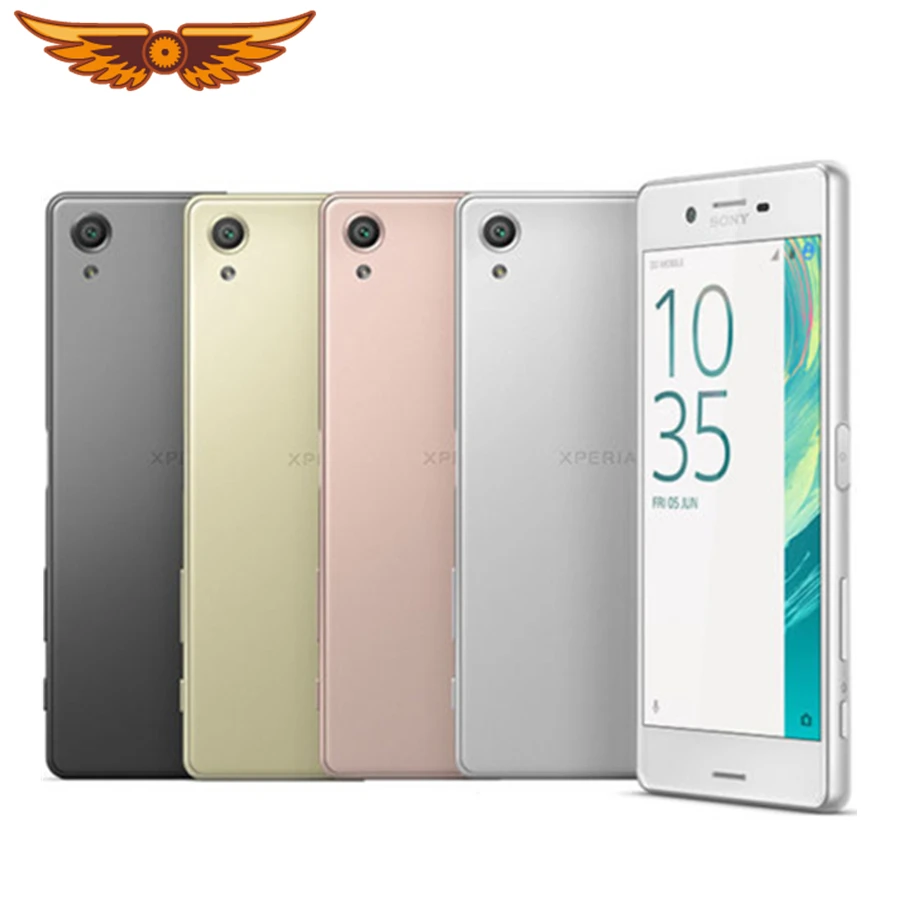Оригинал sony Xperia X F5121 разблокирована 5 0 дюймов шестиядерный 3g B ram 32 Гб rom камера