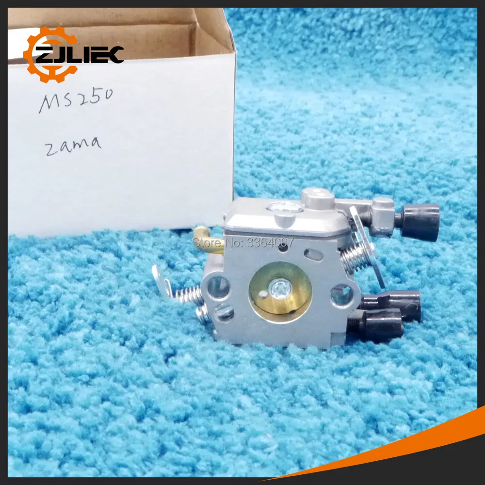 MS250 бензопила zama Карбюратор ПОДХОДИТ для Stihl 021 023 025 ms210 ms230 MS250 E-Z Srart Saw C1Q-S92