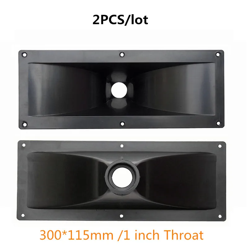 

2PC DJ Tweeter Speaker Horn 300*115mm Plastic Car HiFi Piezo Treble For Mixer Professional Audio Home Theater Public Address