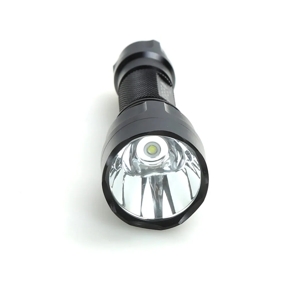 Комплект тактический фонарь CREE XML T6 Q5 L2 светодиодный 1198LM алюминиевый фонарь перезаряжаемый аккумулятор 18650 для кемпинга пешего туризма и велоспорта