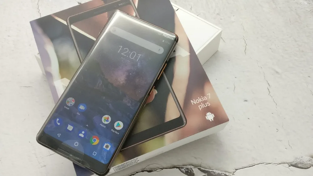 Оригинальный Nokia 7 Plus Android 8 глобальная прошивка OTA 4 ГБ 64 Восьмиядерный процессор