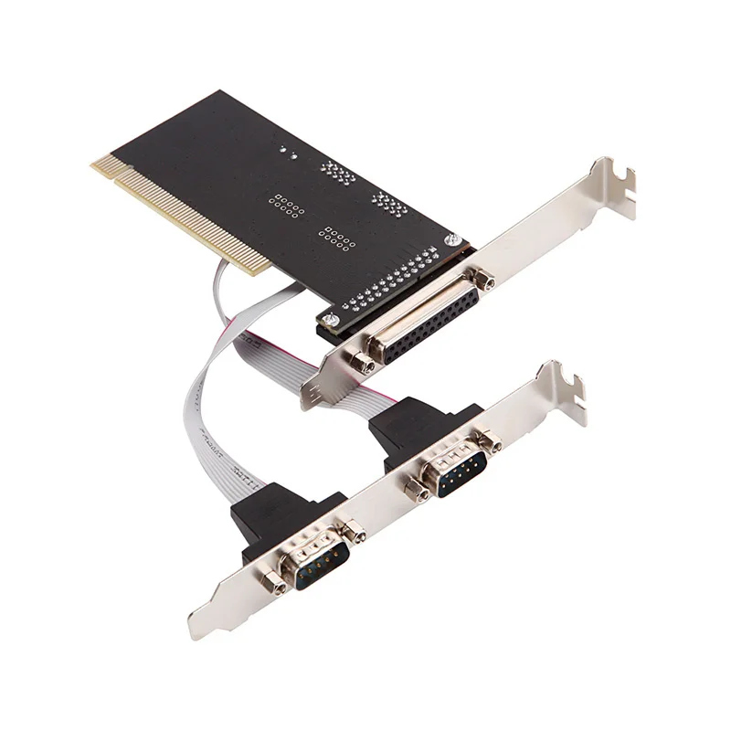 Новый PCI к 1 и 2 последовательная карта COM порт RS232PCI Плата расширения 9 контактный