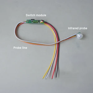 DC 5 в-24 в 1A инфракрасный датчик движения из PIR переключатель авто светодиодный ная лампа детектор переключатель 12 Вт рекламсветильник шкаф освещение гаражей светильник ности