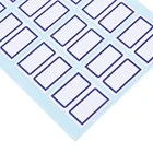 Самоклеящиеся белые этикетки JETTING, наклейки с возможностью записи имени, пустые этикетки для заметок, 12 шт., Прямая поставка