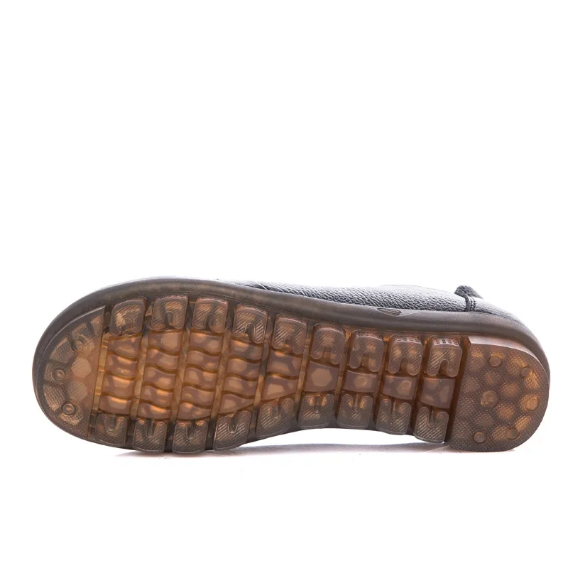 Женская обувь для отдыха OUKAHUI весенняя из натуральной коровьей кожи на плоской