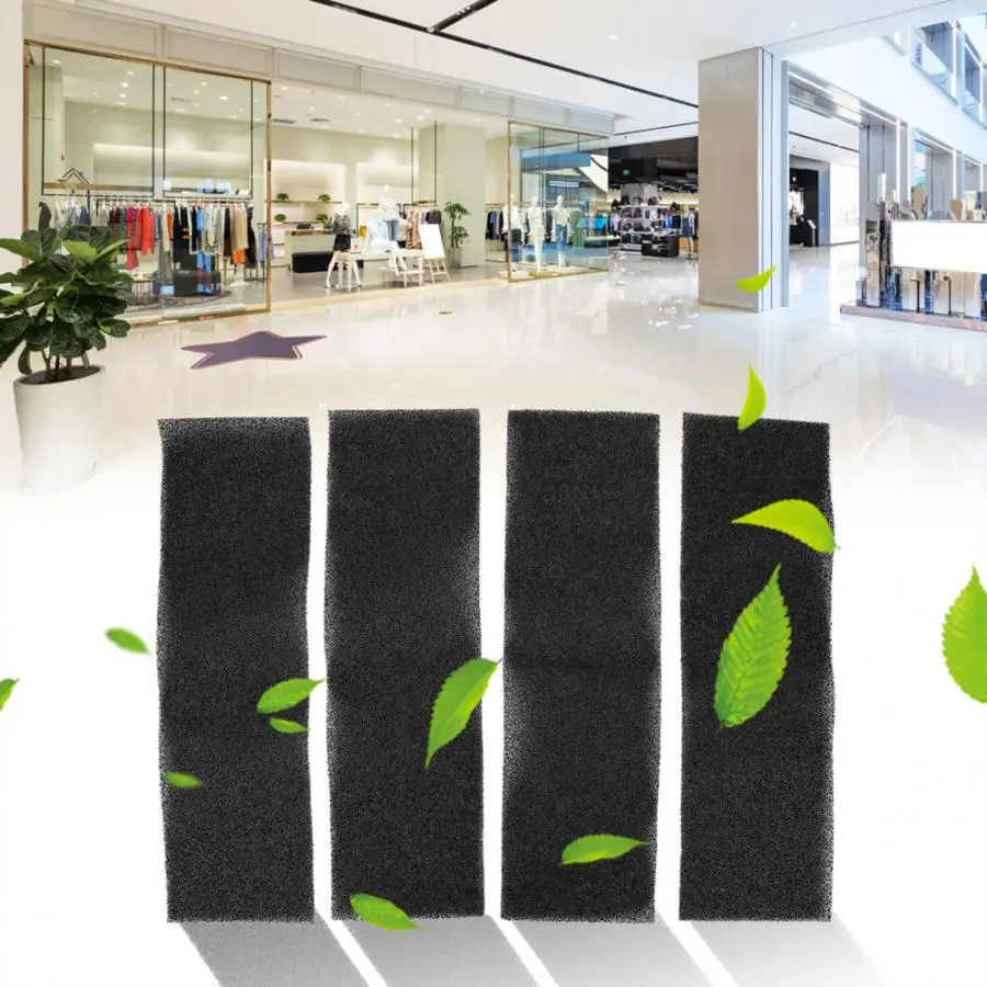 Аксессуары для очистителя воздуха 4 шт./компл. губчатый фильтр с активированным