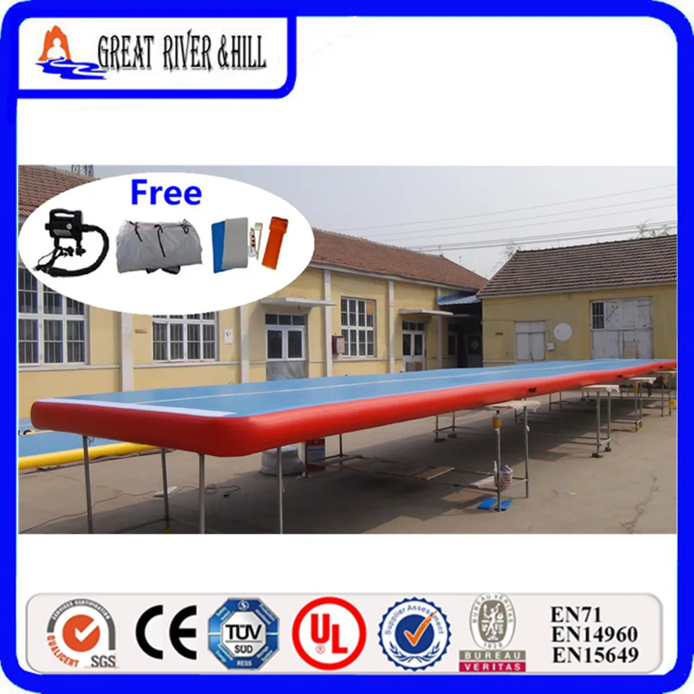 2017 New Popular 15MX2MX0.2M gymnastics air mattress floating water mat