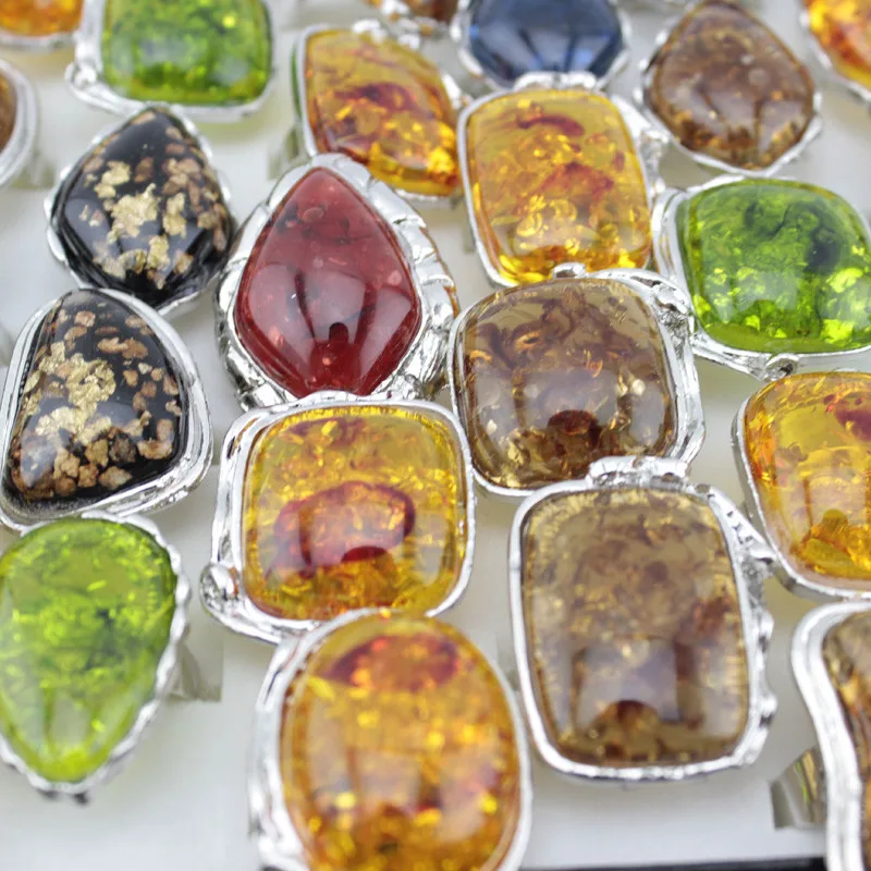 12 шт./лот мужские винтажные кольца разных размеров хорошего качества