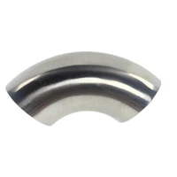 12 4 14 stainless steel 304 od elbow 90 degree sanitary welding elbow pipe connection fittings polishing food grade