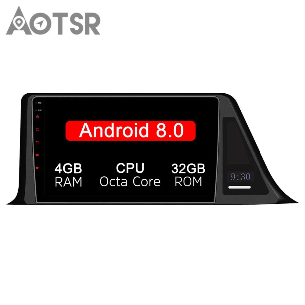 

Aotsr Android 8.0 Car GPS navigation Car No DVD player For Toyota CH-R CHR 2016+ multimedia player radio tape recorder stereo