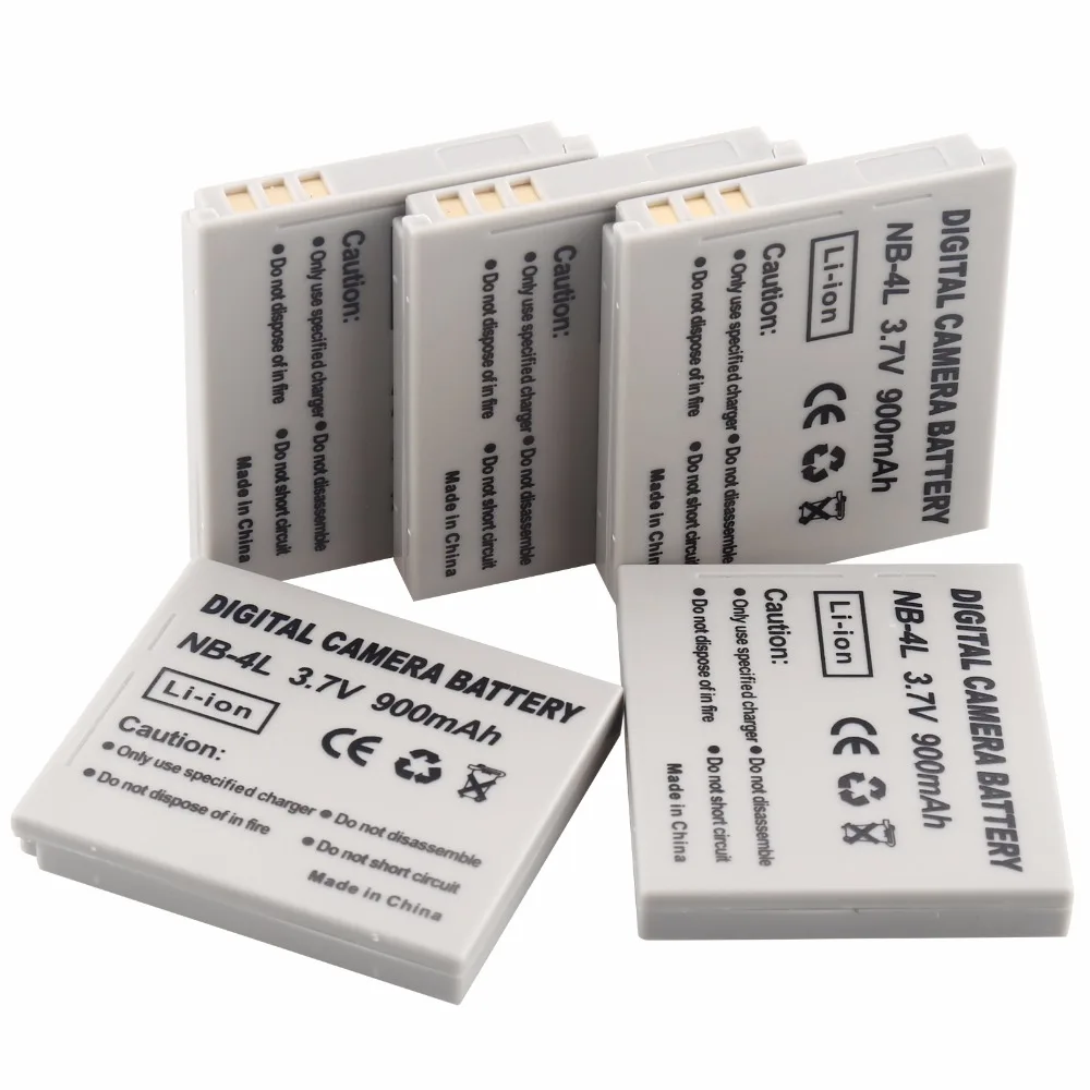 For Canon NB-4L NB 4L Battery for PowerShot SD40 SD30 SD200 SD300 SD400 SD430 SD450 SD1400 ELPH 100 300 310 336 | Электроника