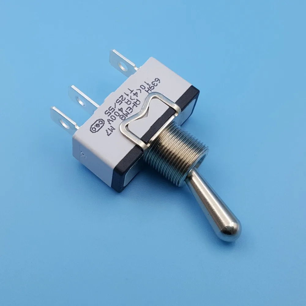 APEM 639H/2 12mm Metal Lever 3Pin ON-OFF-ON Maintained 3Position SPDT Toggle Switch | Обустройство дома