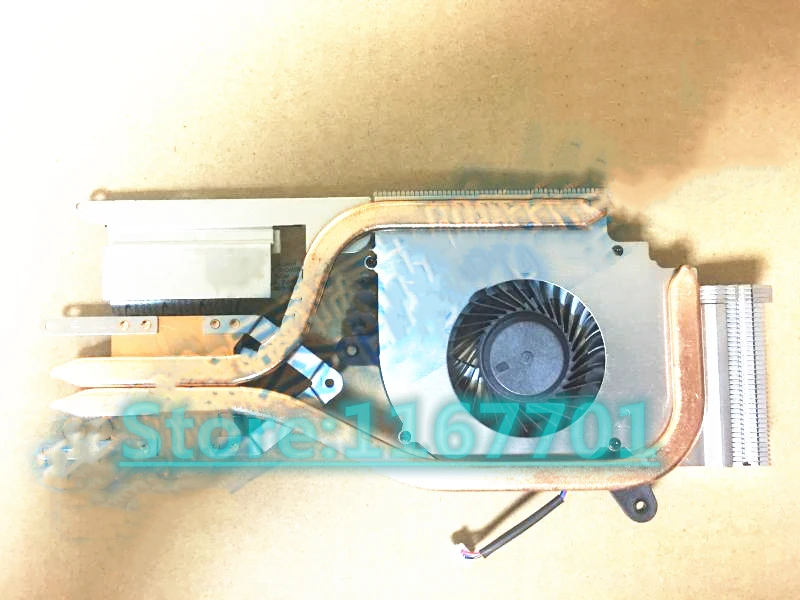 Новый ноутбук/ноутбук процессор/GPU охлаждения радиатора и вентилятор для MSI GF75 17F1