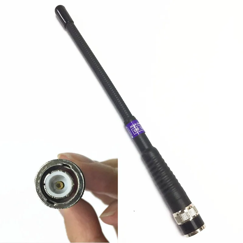 Черный двойной в поп упаковке антенна 144/430MHZ пружина для BMW ICOM ICV8 IC V85 V80 ICV82