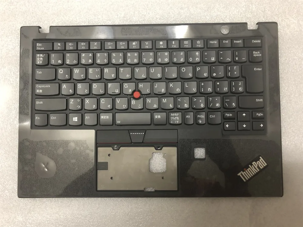 Новинка для Lenovo ThinkPad X1 Carbon Gen 5th C Обложка Безель клавиатура Упор рук JP с FPR