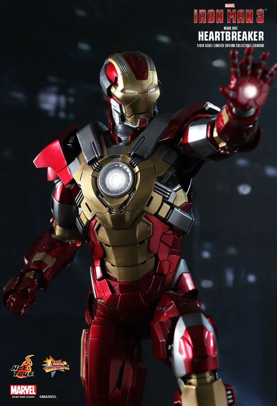 Горячие игрушки 1/6 MMS212 Heartbreaker MK17 Железный человек 3 (Mark XVII) Ограниченная серия