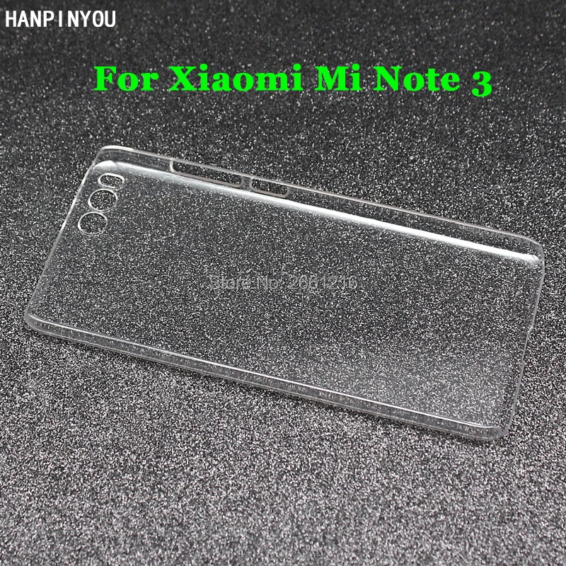 Новый жесткий чехол из поликарбоната для Xiaomi Mi Note 3 Ультратонкий Прозрачный