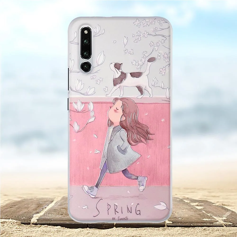 Для Huawei Honor Magic 2 силиконовый чехол ТПУ 3D узор 6 39 ''чехол для Magic2 чехлы