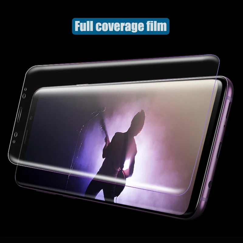 Bfollow 5D Передняя пленка Аврора задняя крышка для Samsung Galaxy S8 S9/Plus Мягкий Экран