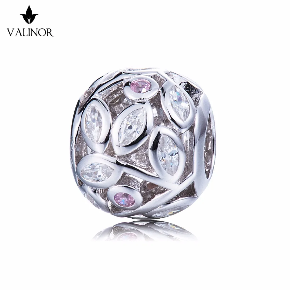 

Video! Nazhiqiao edge 925 Sterling Silver beads charms fit Bracelets Never change color DDBJ109