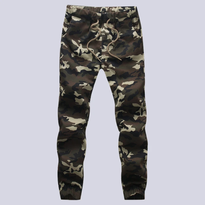 2017 весенние повседневные мужские хлопковые брюки-карго камуфляжные брюки в