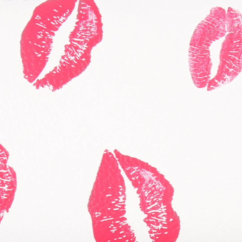 Пикантная красная помада с принтом Женский кошелек кожаный бренд сумки для денег