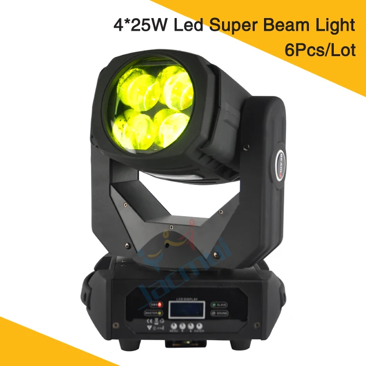 

(8Pcs/Lot) New Beam Lighting 4*25W Led Super Beam Light Moving Head Beam Light , Equal To 200W Sharpy Beam Light