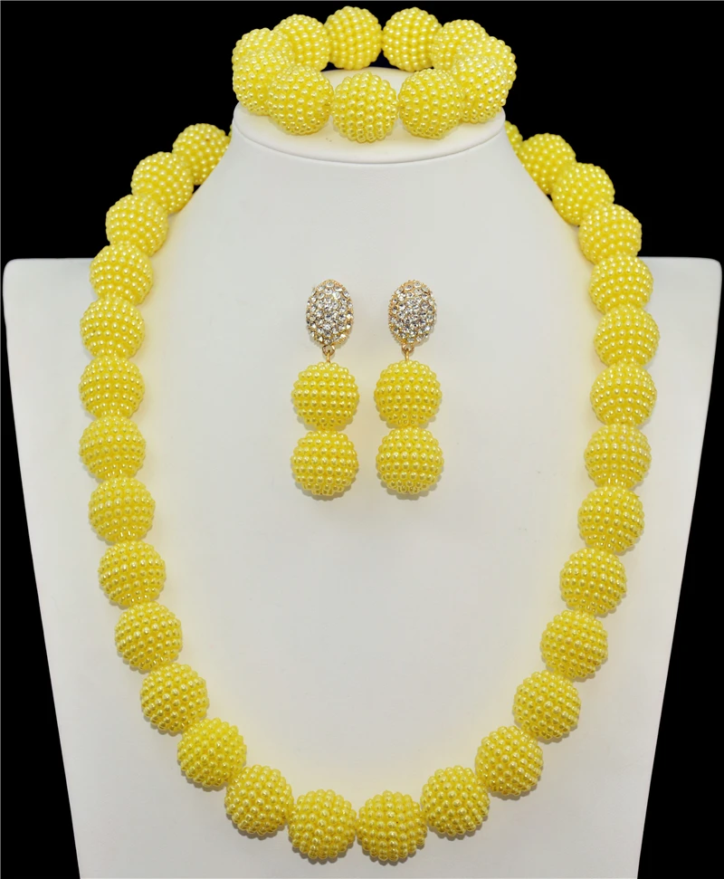 Зеленый искусственный жемчуг длинное ожерелье браслет серьги бусы ювелирный