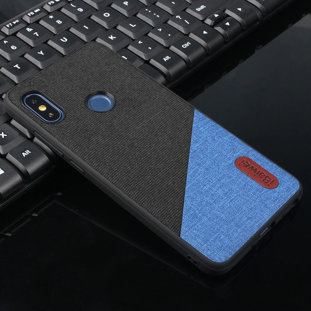 Тканевый чехол для Xiaomi Redmi Note 8T 8 7 5 6 Pro задняя крышка силиконовый Mi 10 3 A1 5X Pocophone F1 6A