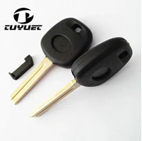 replacement key case blanks for toyota transponder key shell with toy48 short blade