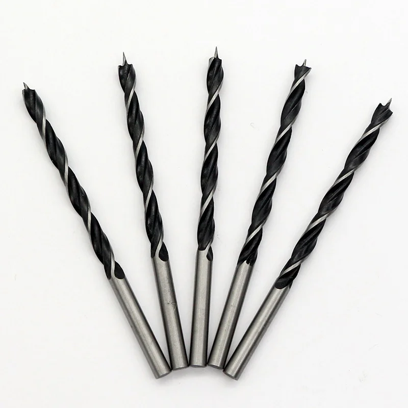 5pcs woodworking bit 3-point drilling tool for wood hole clearing 6 mm in diameter | Инструменты