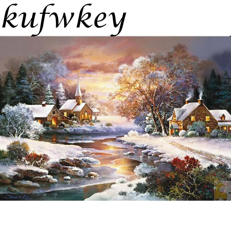 Набор для вышивки крестиком сделай сам мозаика из круглых страз 5d полная